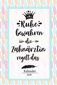 Zahnärztin Kalender 2020