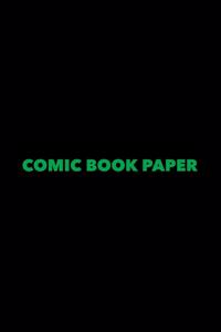 Comic Book Paper