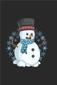 Christmas Snowman Notebook