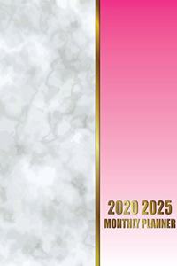 2020-2025 Monthly Planner