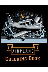 Airplane Coloring Book
