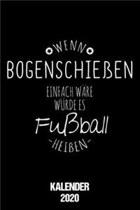 Kalender 2020 Bogenschießen