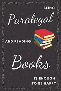 Paralegal & Reading Books Notebook