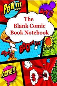 The Blank Comic Book Notebook