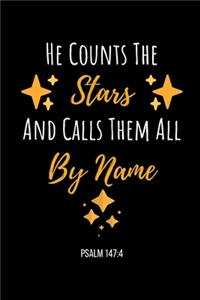 He Counts The Stars And Calls Them All By Name
