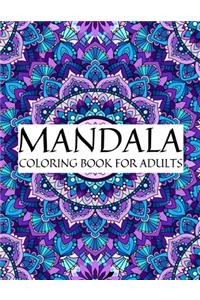 Mandala coloring book for adults