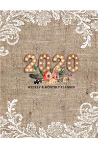 2020 Planner Weekly and Monthly