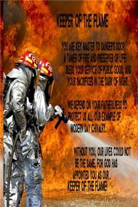 Keeper Of The Flame Firefighters Graph Journal