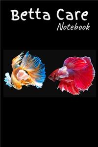Betta Care Notebook
