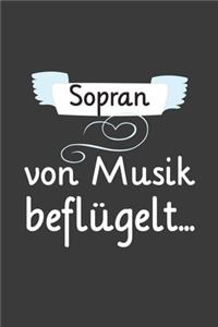 Sopran Von Musik beflügelt