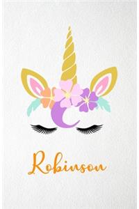 Robinson A5 Lined Notebook 110 Pages