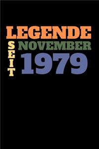 Legende seit November 1979