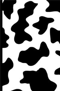 Cow Skin Pattern Notebook
