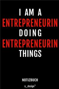 Notizbuch für Entrepreneur / Entrepreneurin