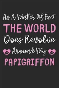 As A Matter Of Fact The World Does Revolve Around My Papigriffon