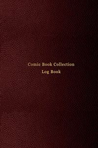 Comic book collection logbook
