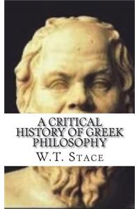 A Critical History of Greek Philosophy