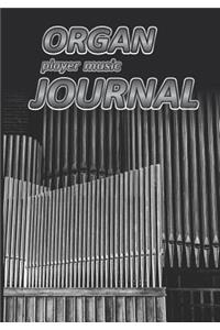 Organ Player Music Journal