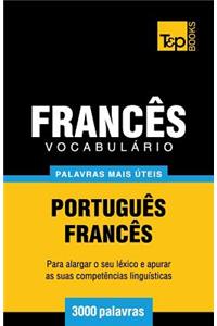 Vocabulário Português-Francês - 3000 palavras mais úteis