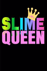 Rainbow Slime Queen Lined Notebook