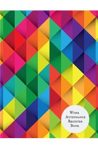 Work Attendance register Book