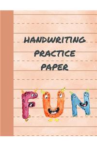 Handwriting Practice Paper