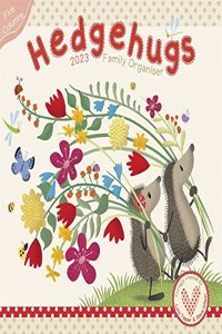 Hedgehugs Square Wall Planner Calendar 2023