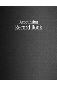 Accounting Record Book