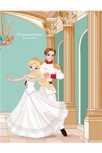 Príncipes y princesas libro para colorear 1