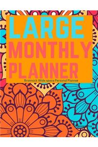 Brannock Large Monthly Planner