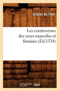 Les Controverses Des Sexes Masculin Et Féminin (Éd.1534)