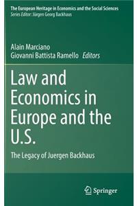 Law and Economics in Europe and the U.S.