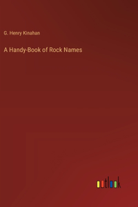 Handy-Book of Rock Names