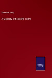 Glossary of Scientific Terms
