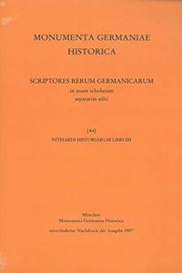 Nithardi Historiarum Libri IIII.