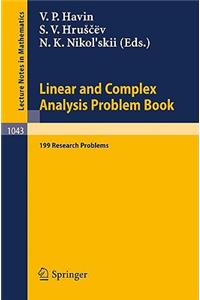 Linear Und Complex Analysis Problem Book