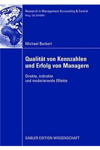 Qualität Von Kennzahlen Und Erfolg Von Managern