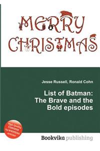 List of Batman