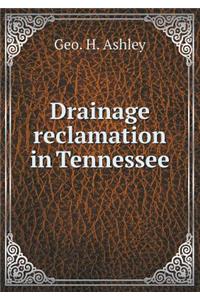 Drainage Reclamation in Tennessee