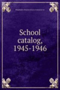 School catalog, 1945-1946
