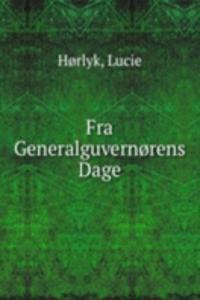 Fra Generalguvernorens Dage