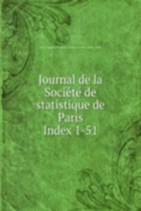 Journal de la Societe de statistique de Paris