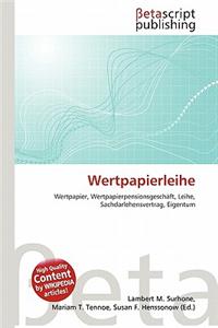 Wertpapierleihe