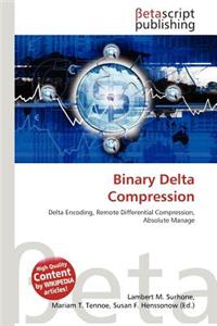 Binary Delta Compression