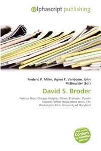 David S. Broder