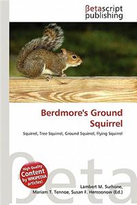 Berdmore's Ground Squirrel