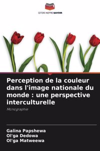 Perception de la couleur dans l'image nationale du monde