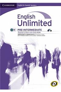 English Unlimited for Spanish Speakers Pre-Intermediate Teacher's Pack (Teacher's Book with DVD-Rom)