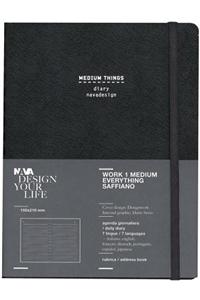 Nava 2016 Diary Daily Medium Black