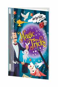 Hello Friend Books Magic Tricks Activity Book with Magic Wand: Become a Magician by Learning 16+ Magic Tricks with Step by Step Instructions
